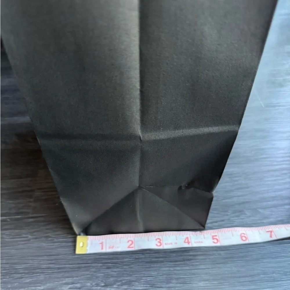 Black Gift Bags Paper Bags Set of 12 small medium New